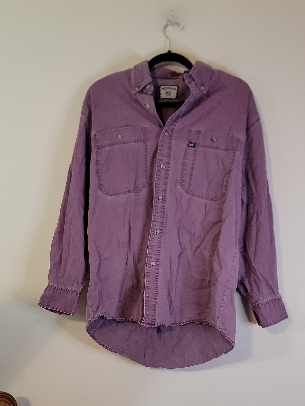 Lee Lavender Button-Up Shirt